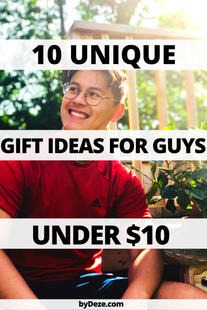 gifts for guys under ten dollars