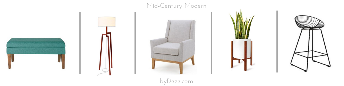 mid century home decor items