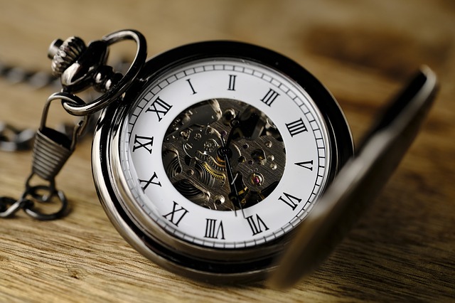 a picture of a pocket watch because time does not always belong to you when you are married to a doctor