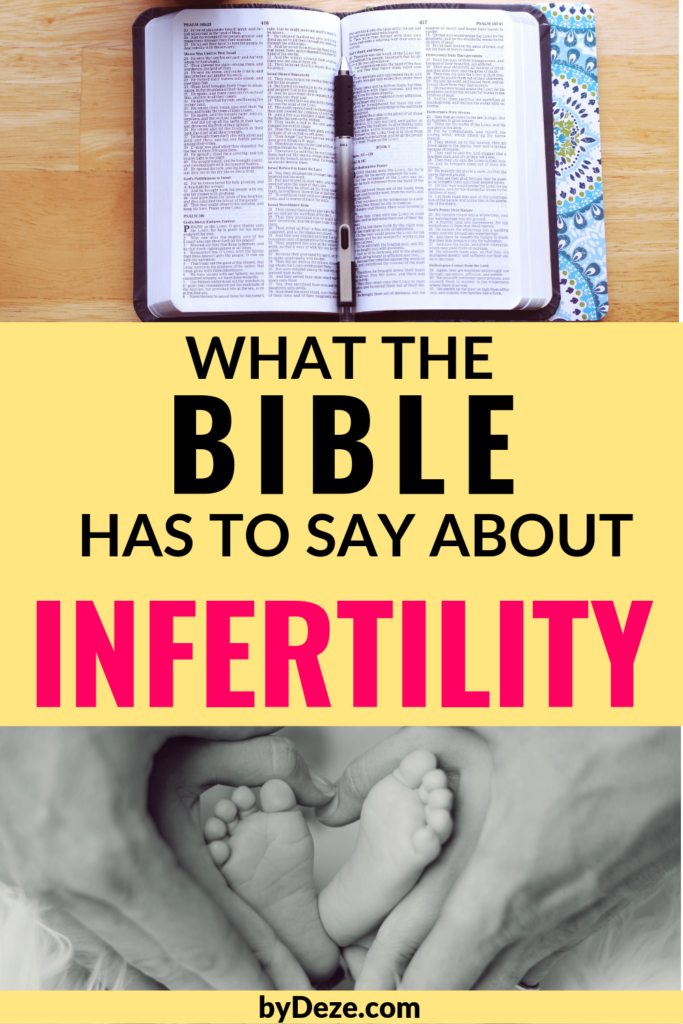 what the bible has to say about infertility