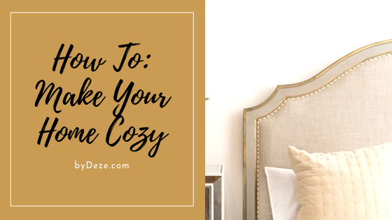 how to make your home cozy header photo