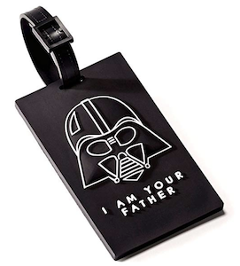 a themed bag tag is a great addition to this list of cheap gifts for guys