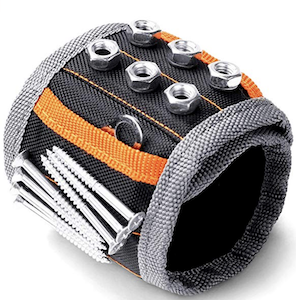 a magnetic wristband which is a great cheap gift ideas for guys