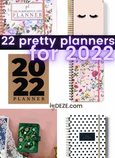 2022 pretty planners