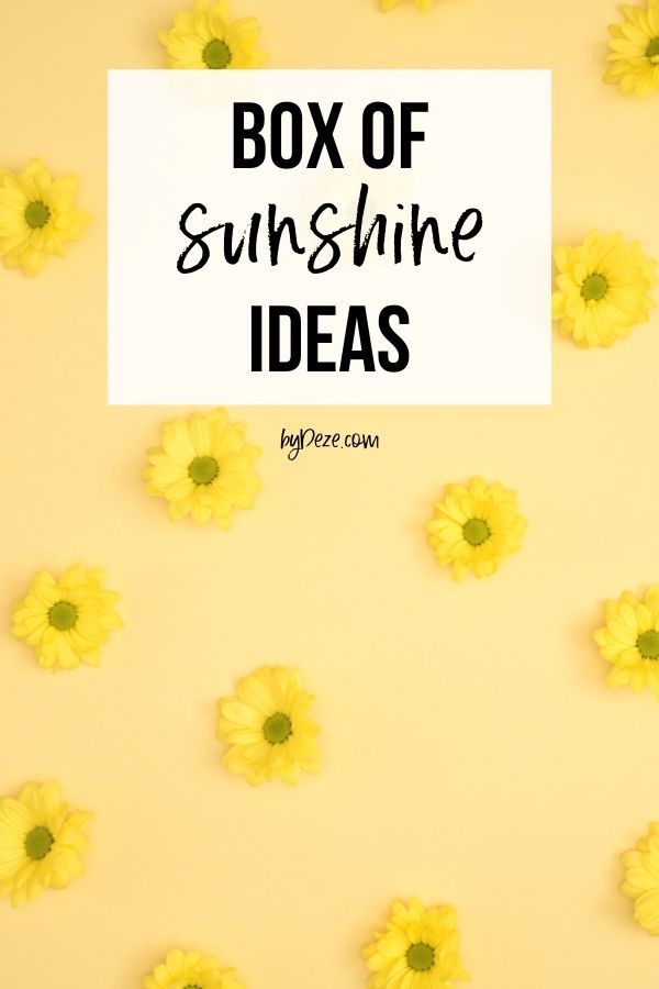 box of sunshine ideas