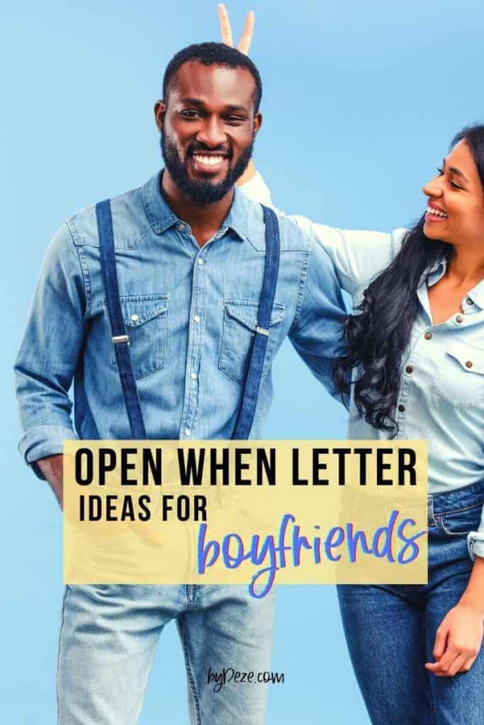 open when letters for boyfriend title image - black boyfriend