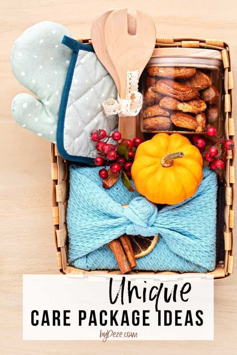 unique care package ideas
