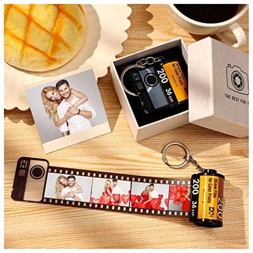 Image for Unique Camera Film Roll Keychain
