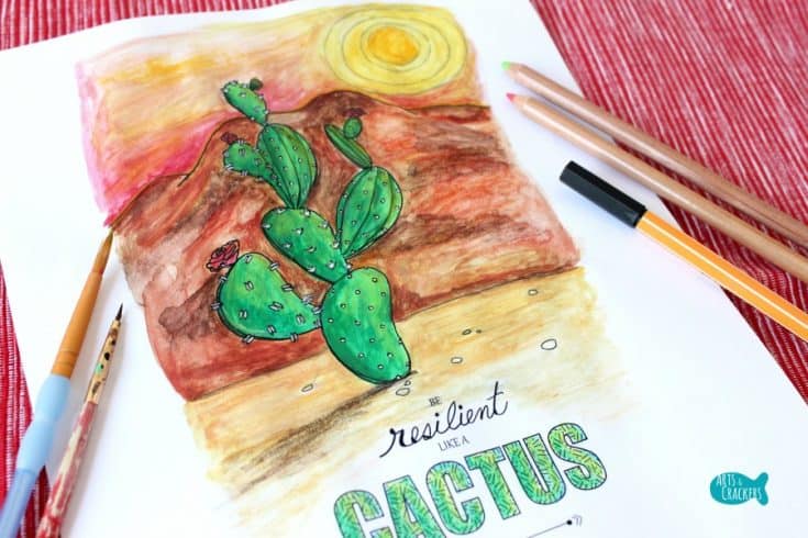 Image for "Be Resilient Like A Cactus"