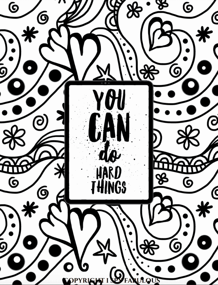 Image for 5 Empowering Coloring Pages