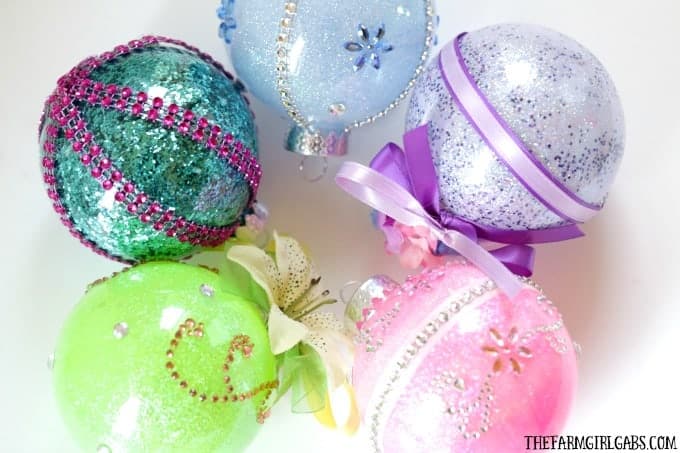 Image for Disney Princess Glitter Ornaments