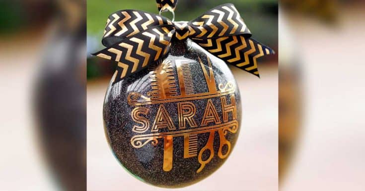 Image for Personalized Hair Stylist Ornament