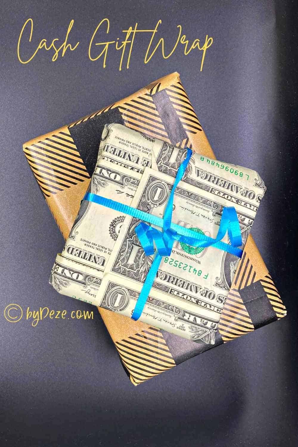 cash gift wrap