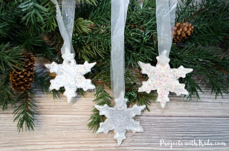 Image for Glitter Snowflake Ornaments