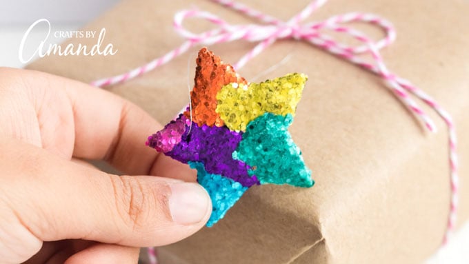 Image for Glitter Star Ornaments Tutorial