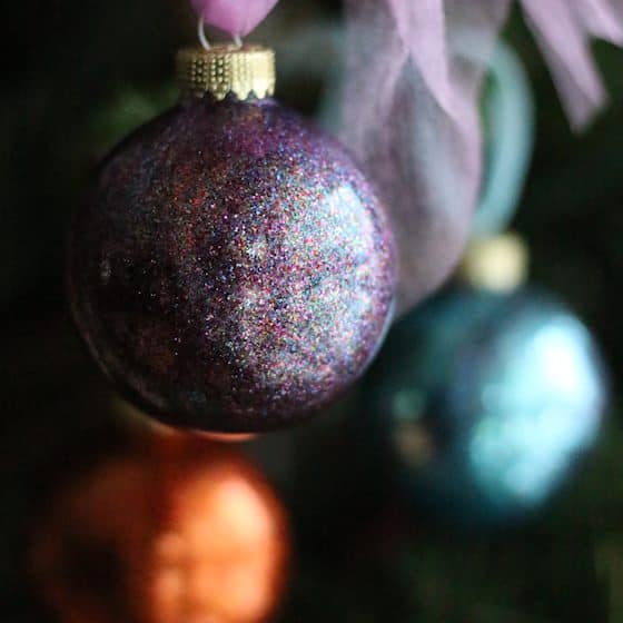 Image for Hairspray-ed Glitter Ornaments