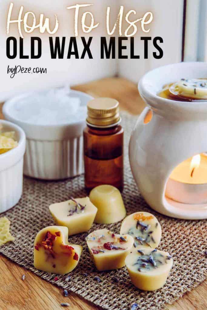 what to do with old wax melts