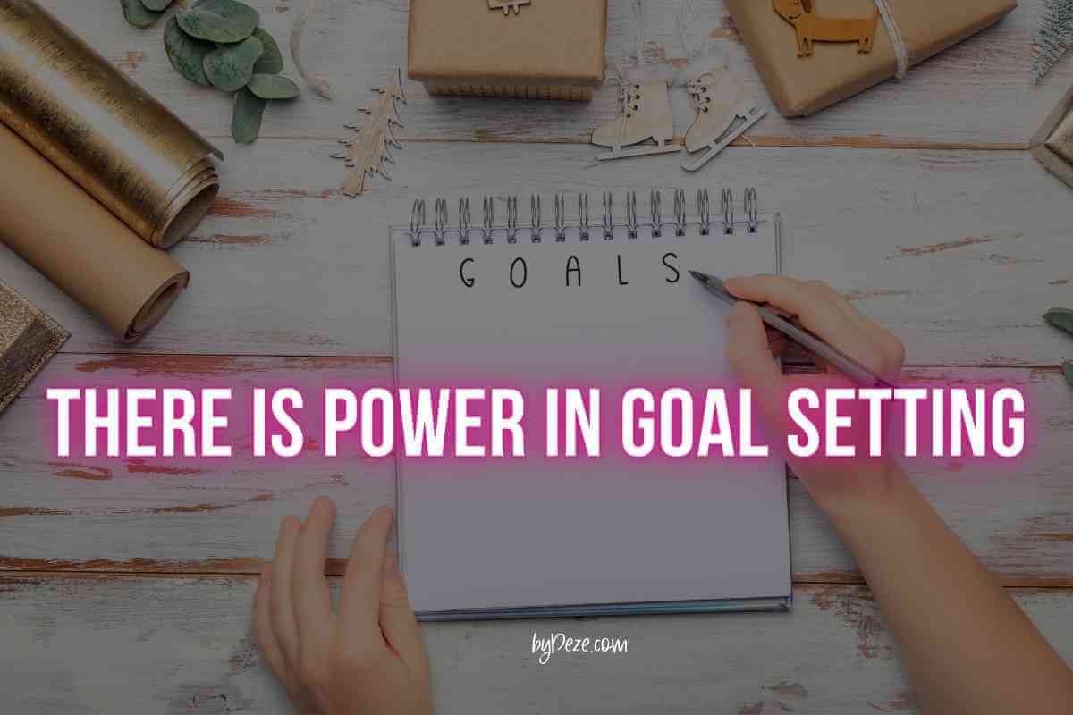 power in goal setting