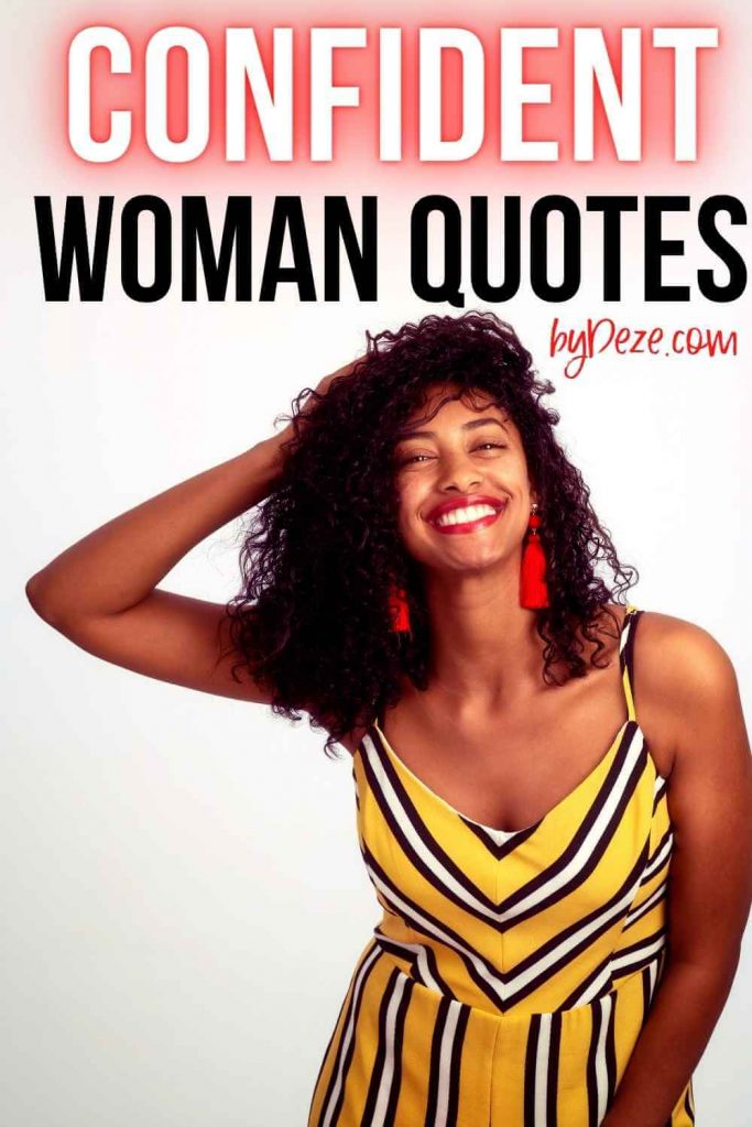 self confidence quotes for woman