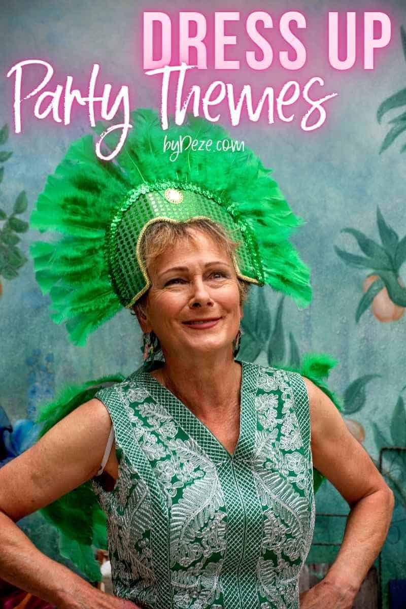 tropical bird party theme