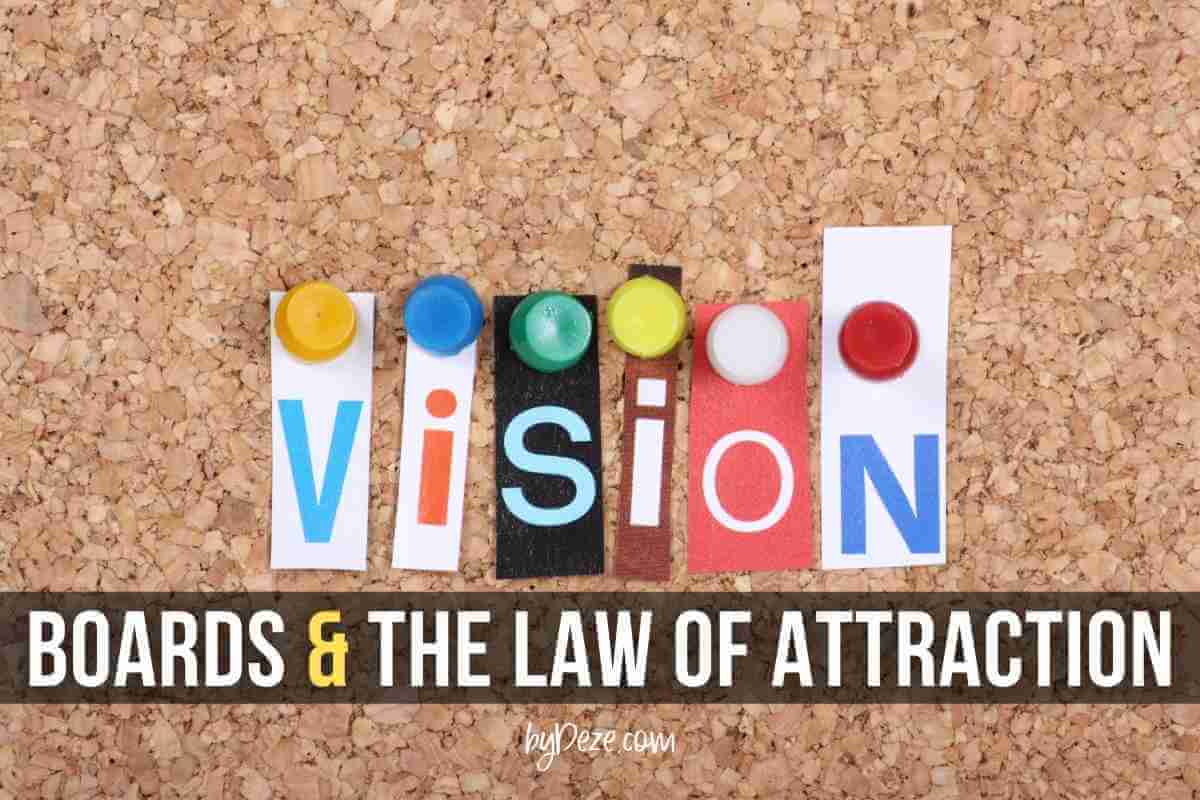 vision boards and the law of attraction