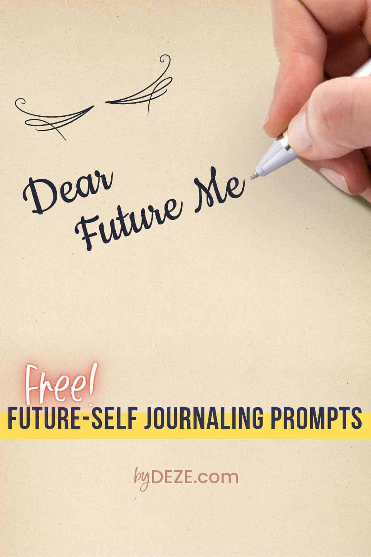 future self journaling prompts for free