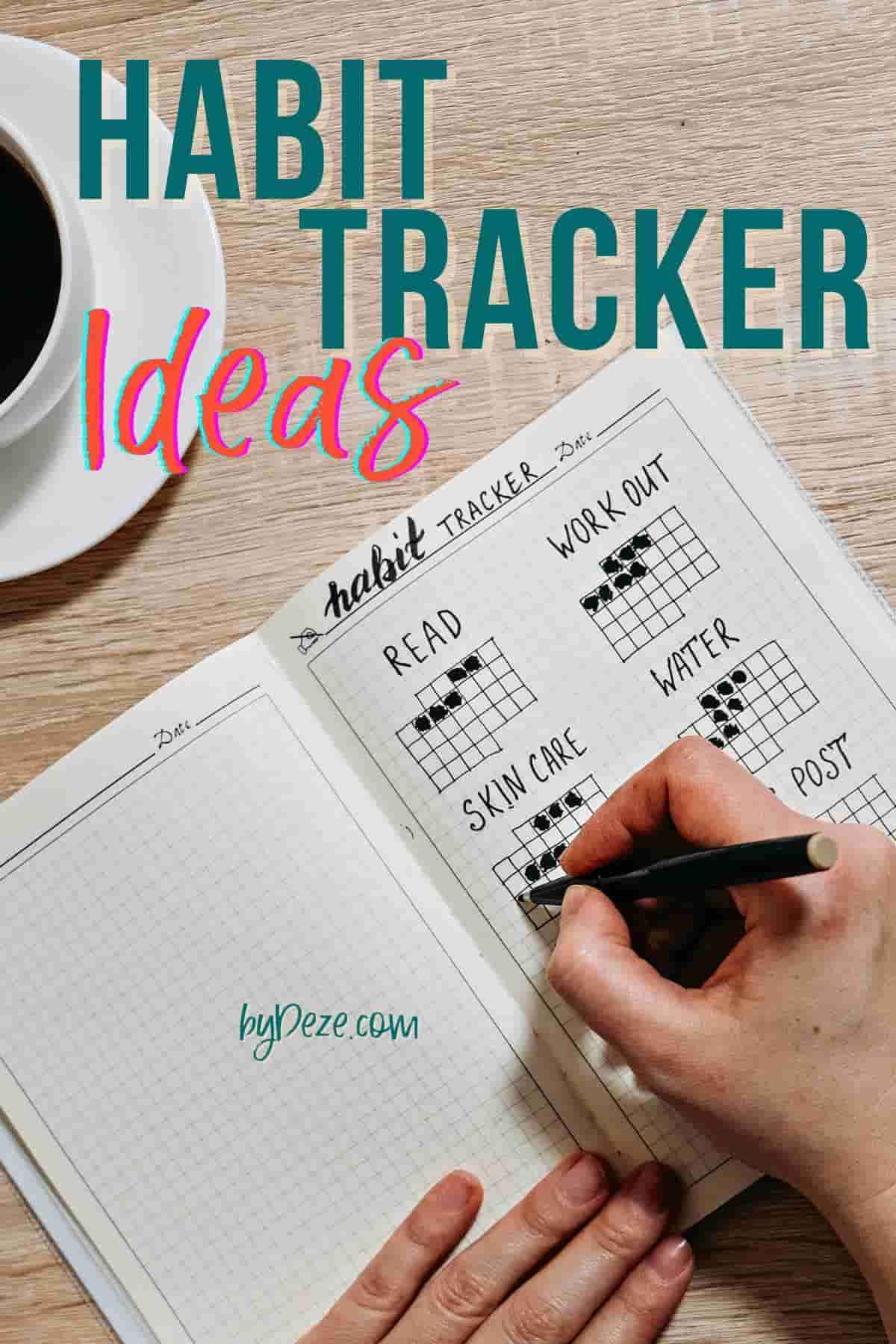 habit tracker ideas