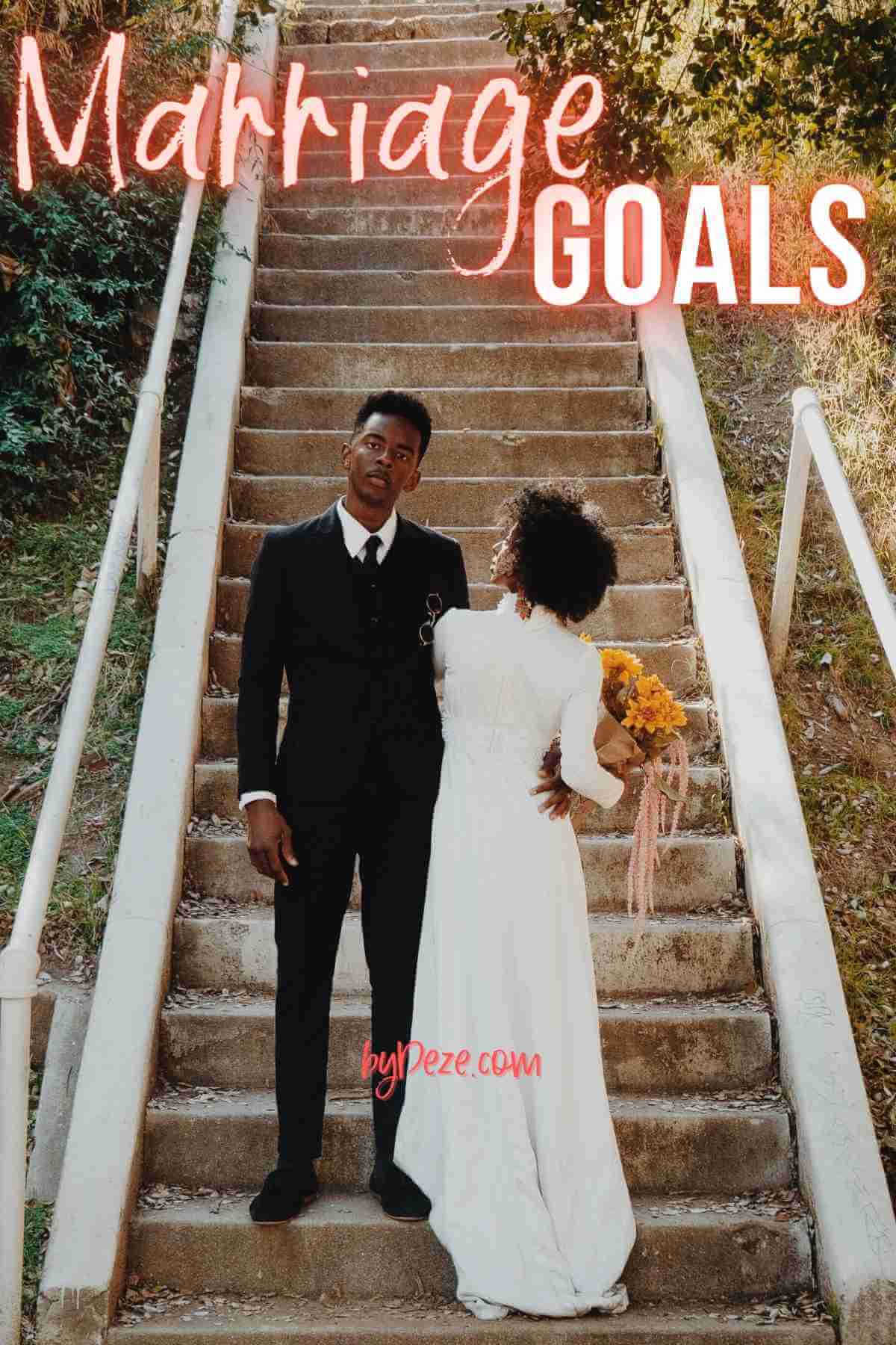 newlywed couple goals