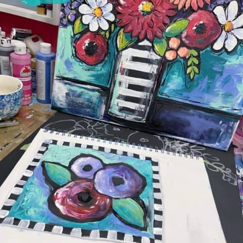 Image for Fingerpaint Flowers