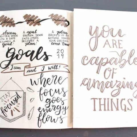 Image for Design an In-Journal Vision Board