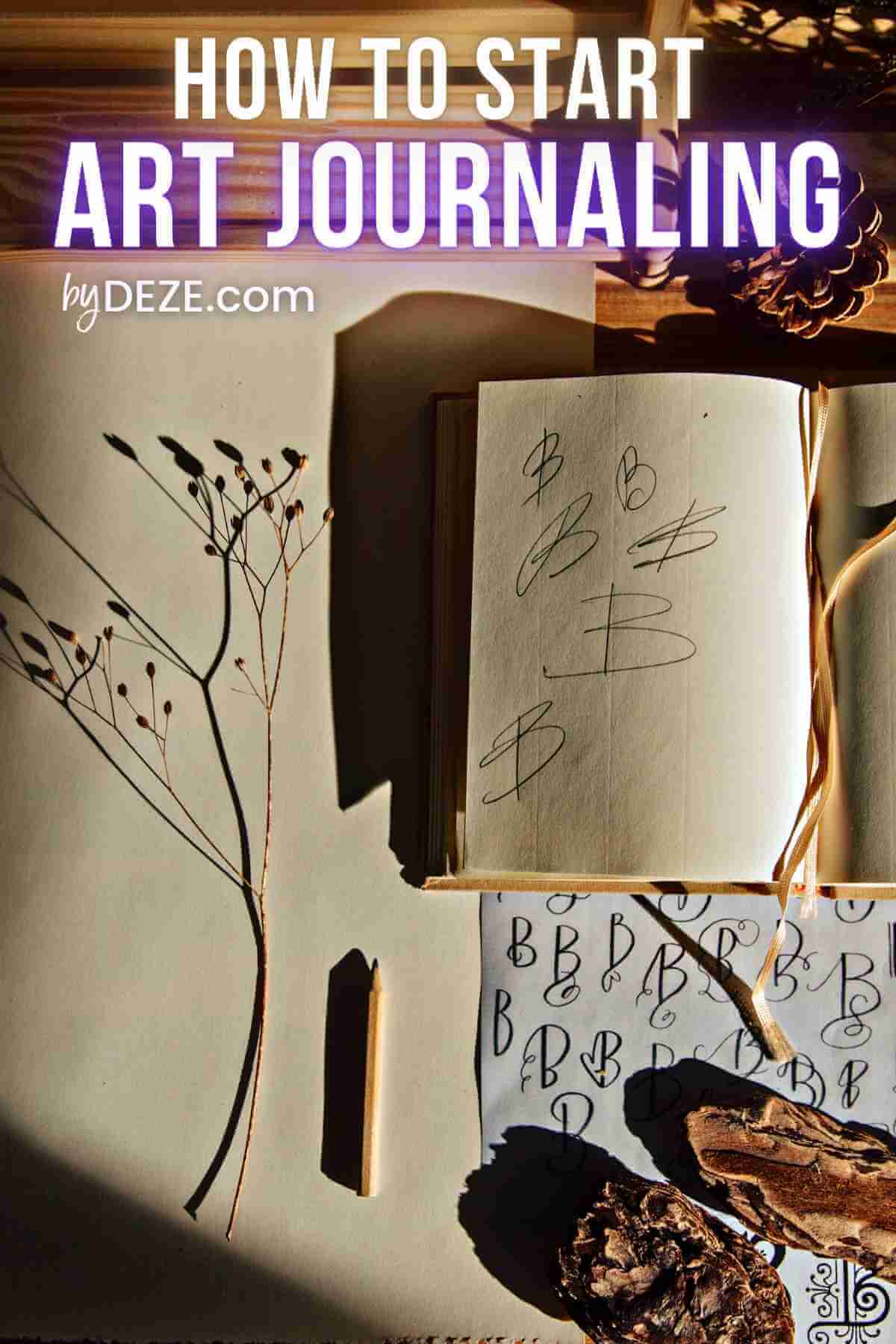 how to start art journaling