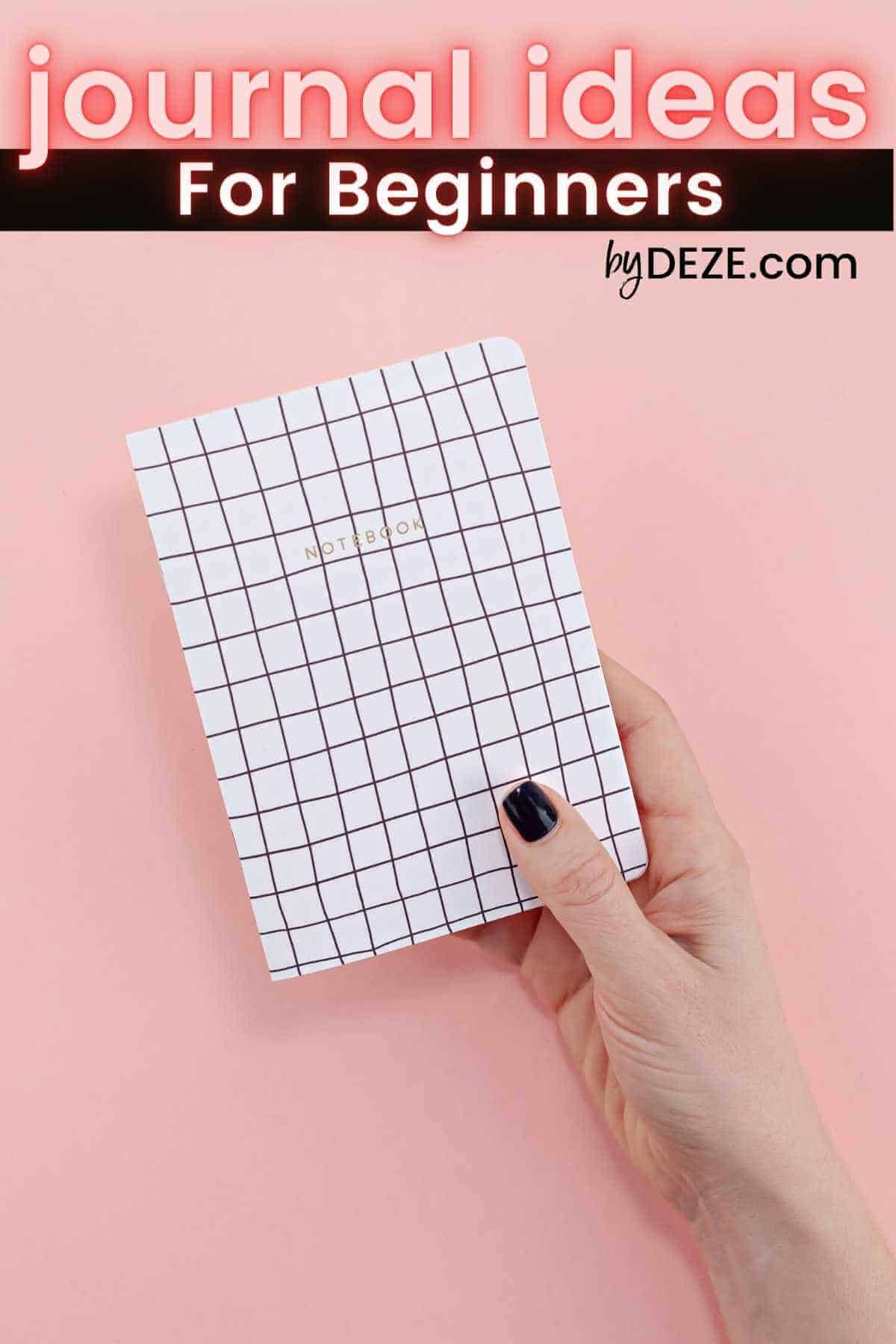 journal ideas for beginners