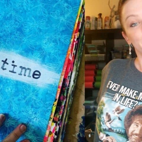 tissue paper art journal