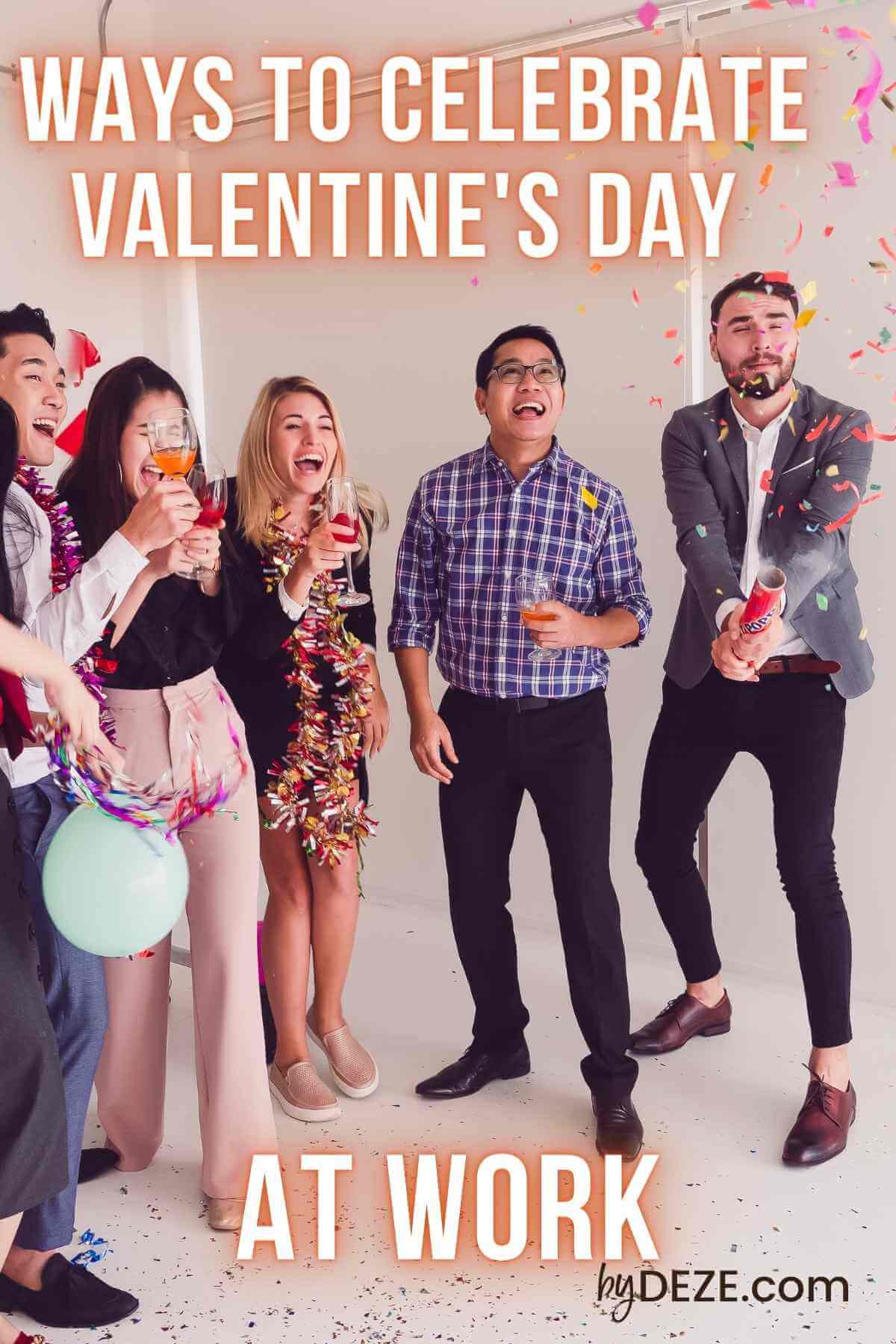 ways to celebrate valentine's day at work
