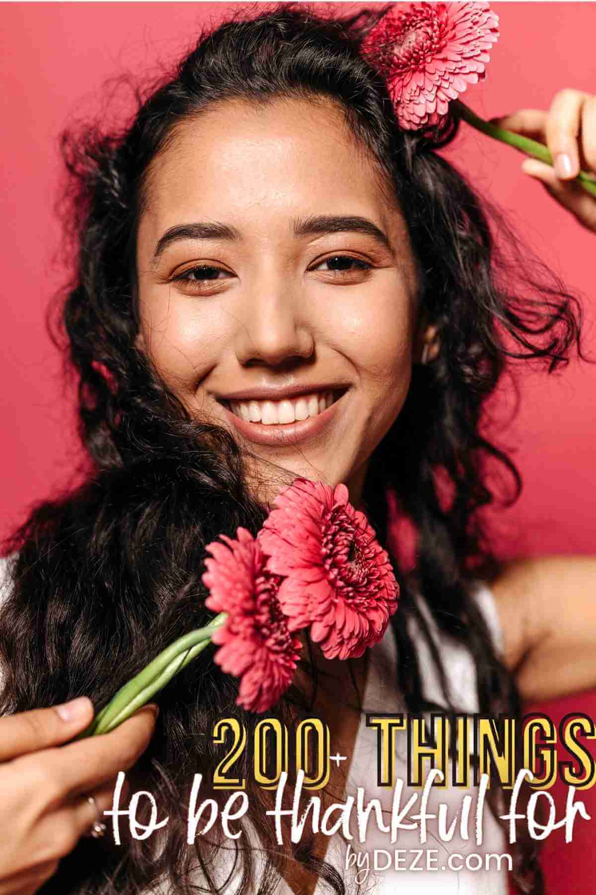 200 things to be thankful for