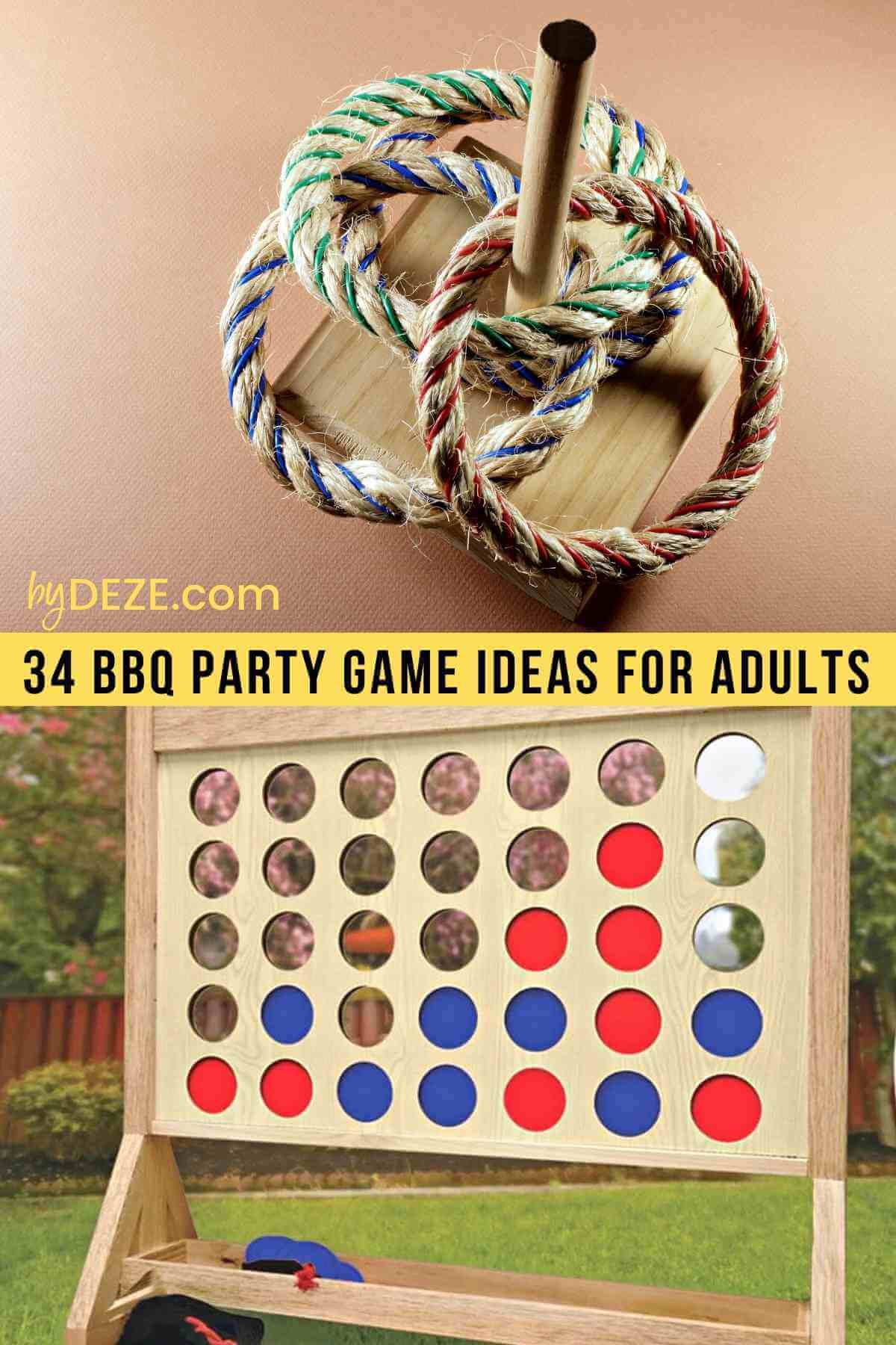 hook and toss ring game and giant connect 4