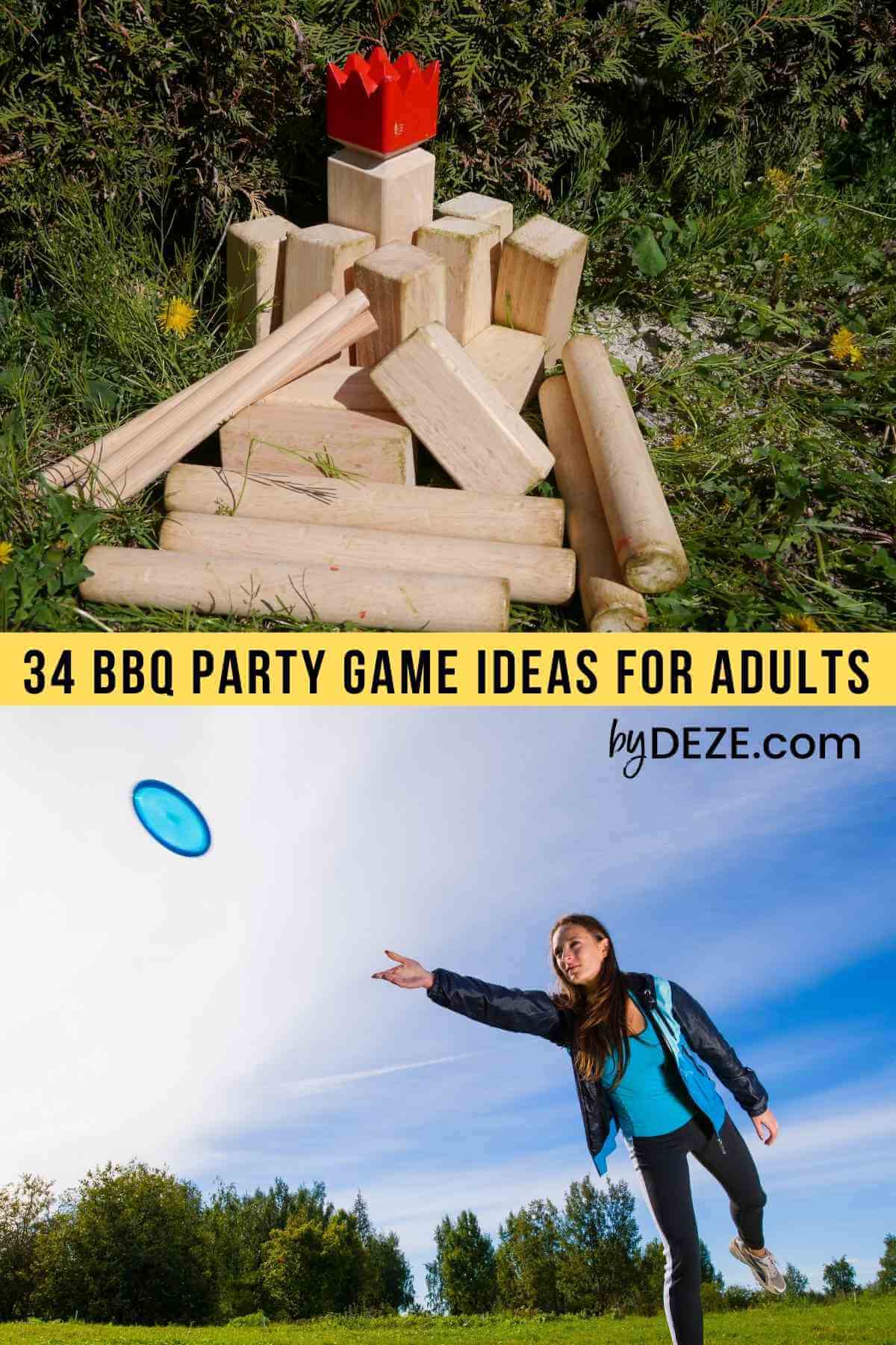 kuub and bottle bash frisbee game