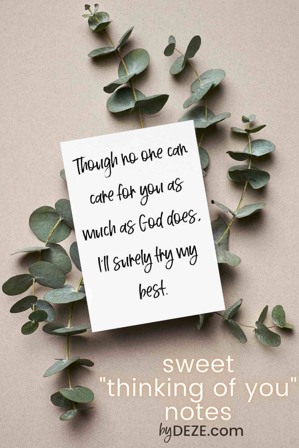 sweet thinking of you text messages for her