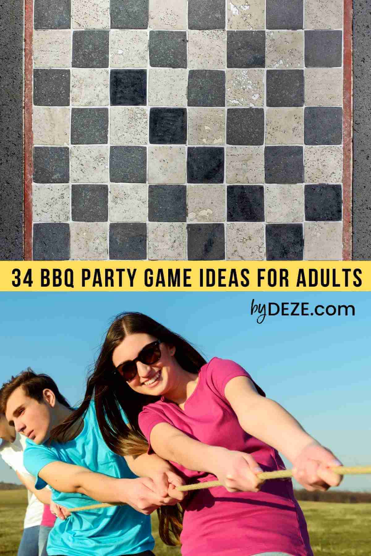 tug of war and checkers