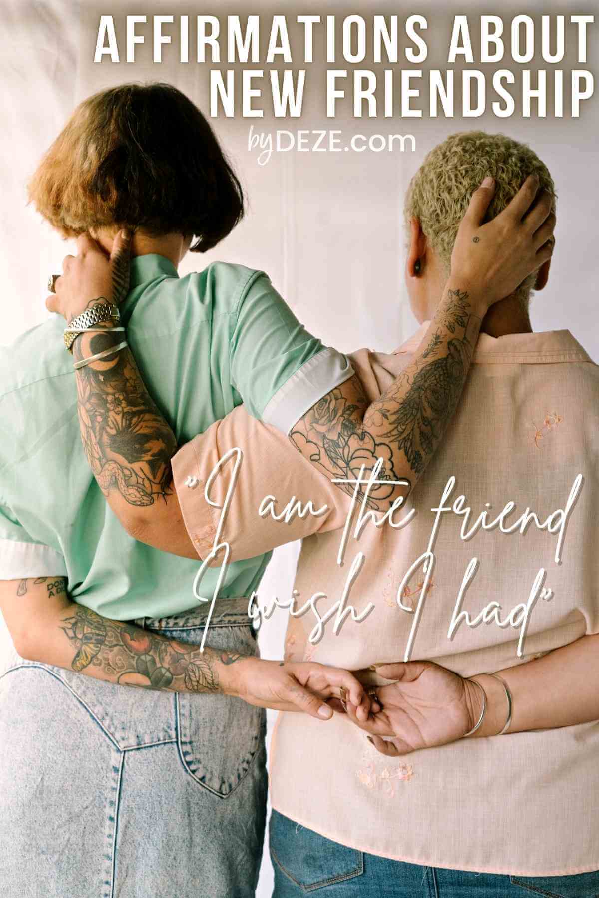 I am the friend I wish I had