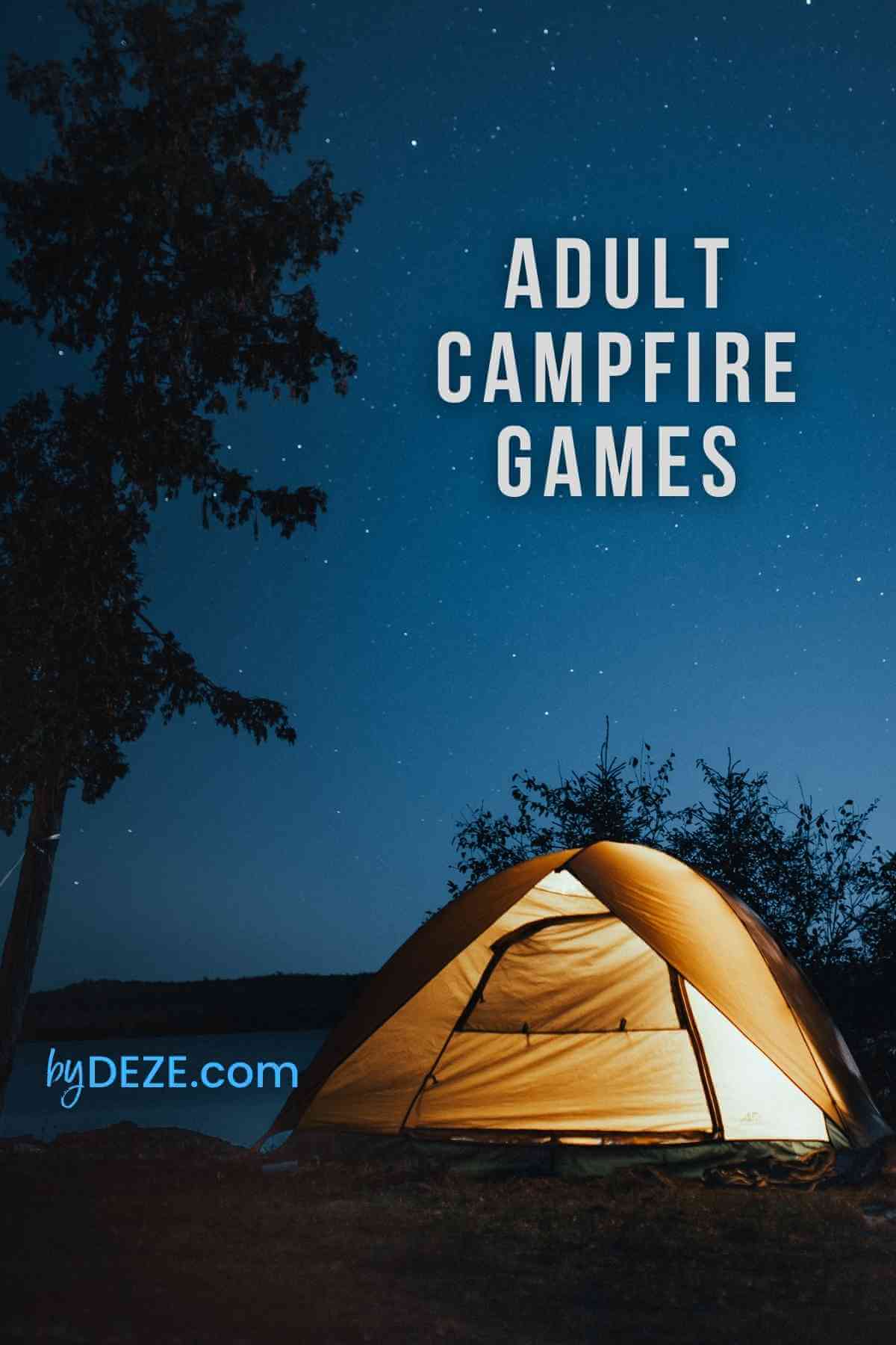 adult campfire games