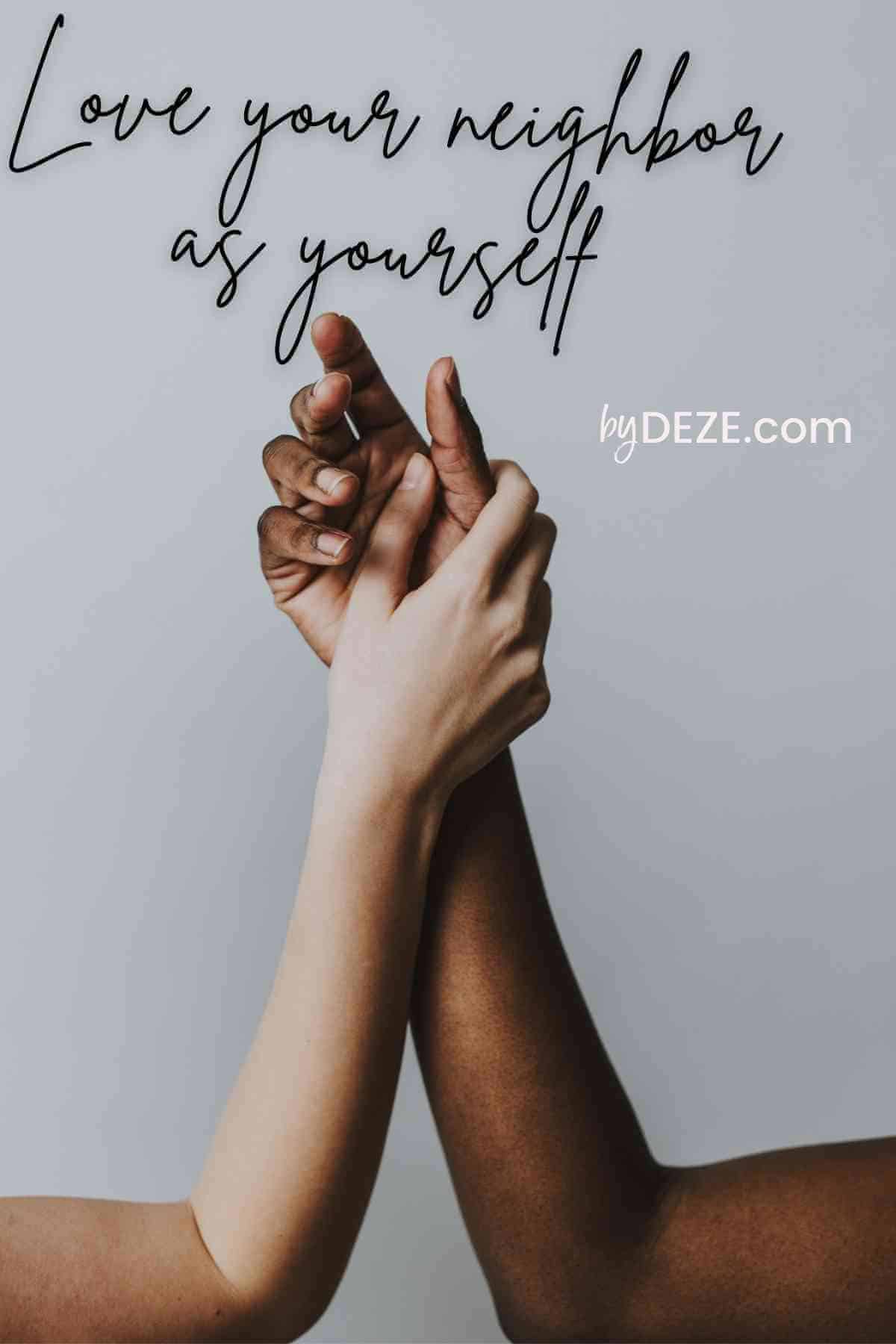 love your neighbor as yourself