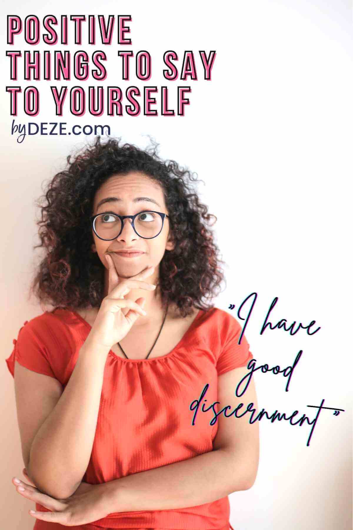 things to tell yourself to build confidence