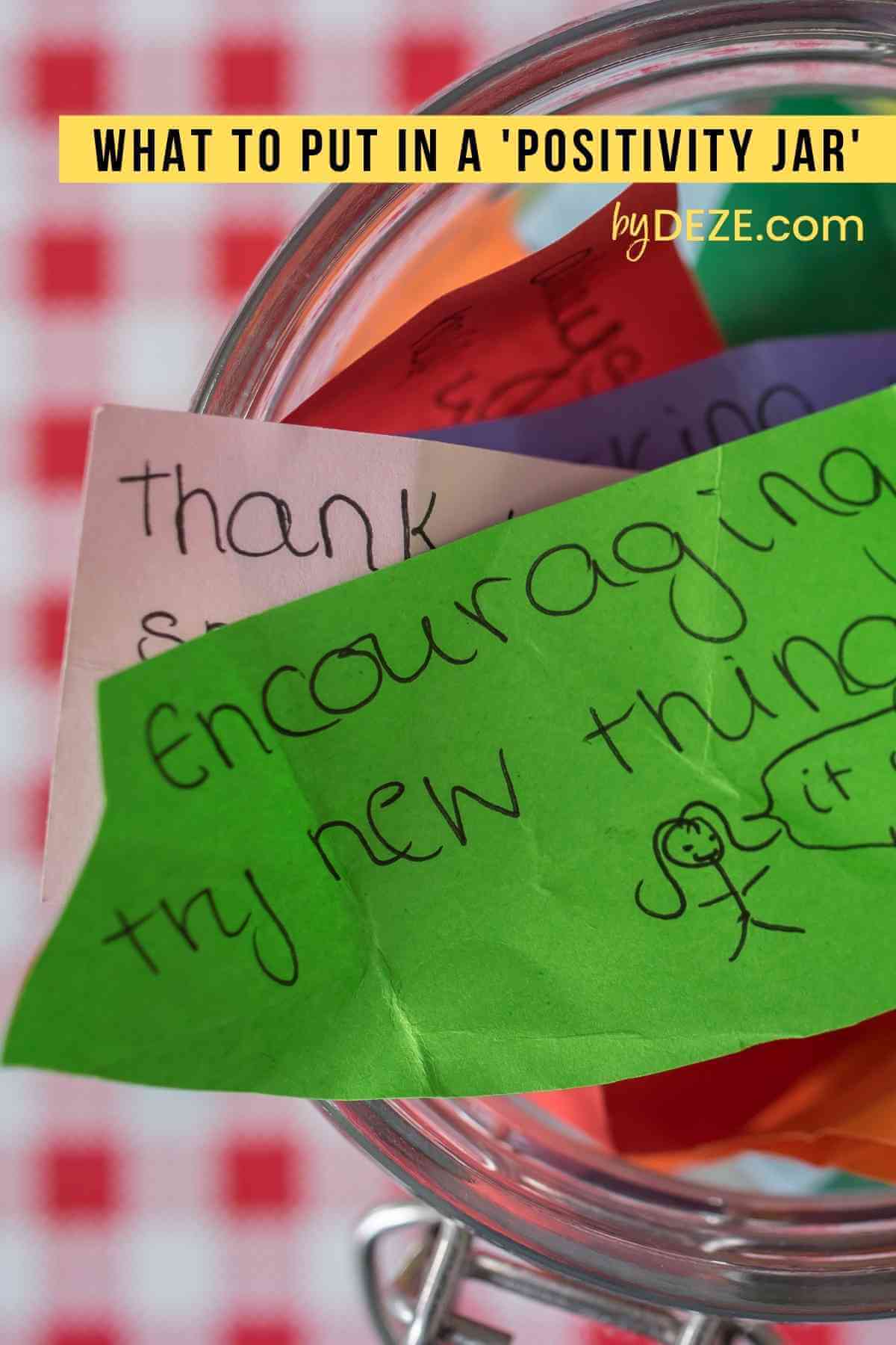 encouraging notes to put in the encouragement box