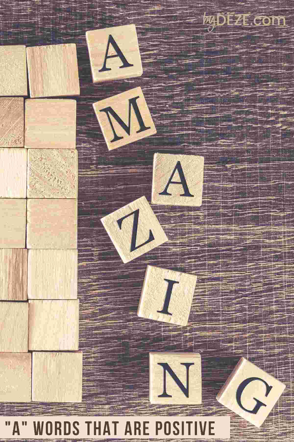 amazing letter blocks