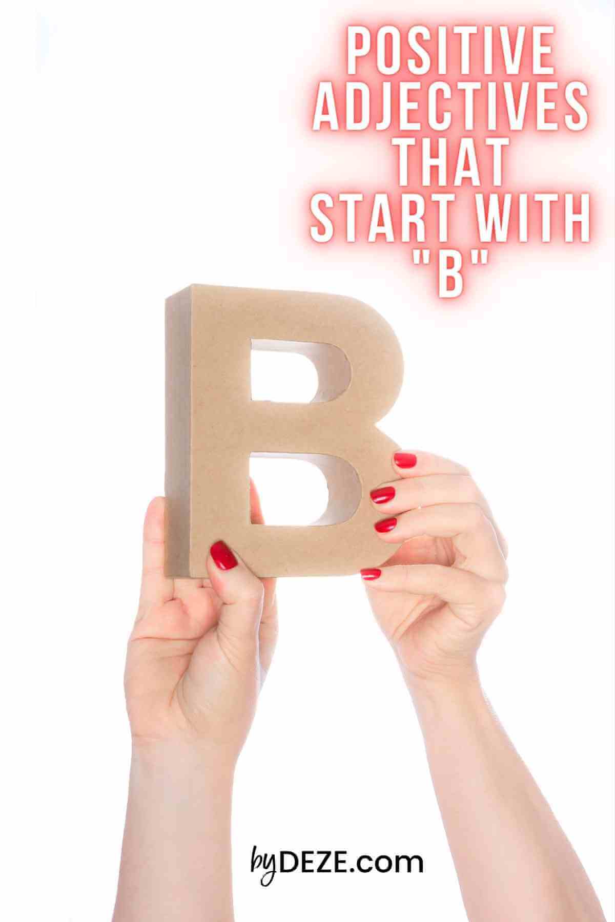 positivity adjectives starting with B