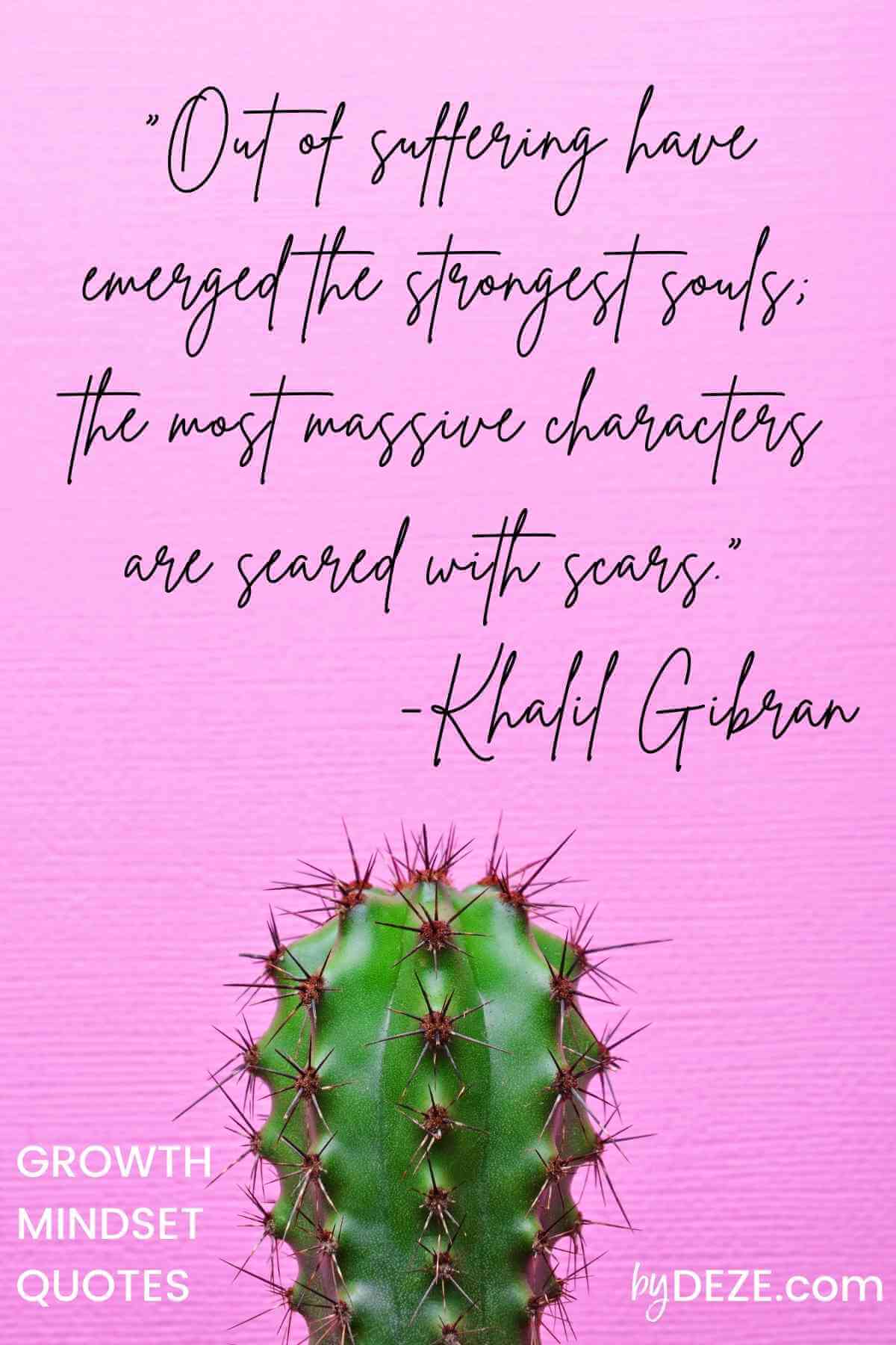 cactus growth saying