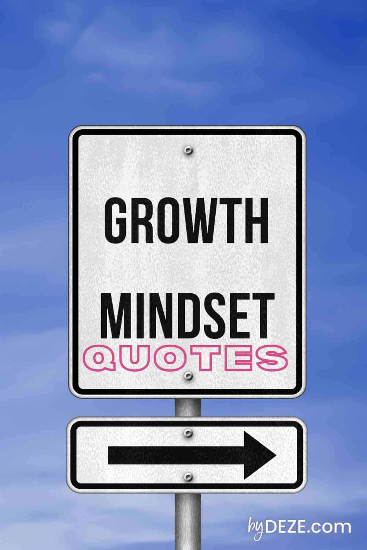 growth mindset quotes