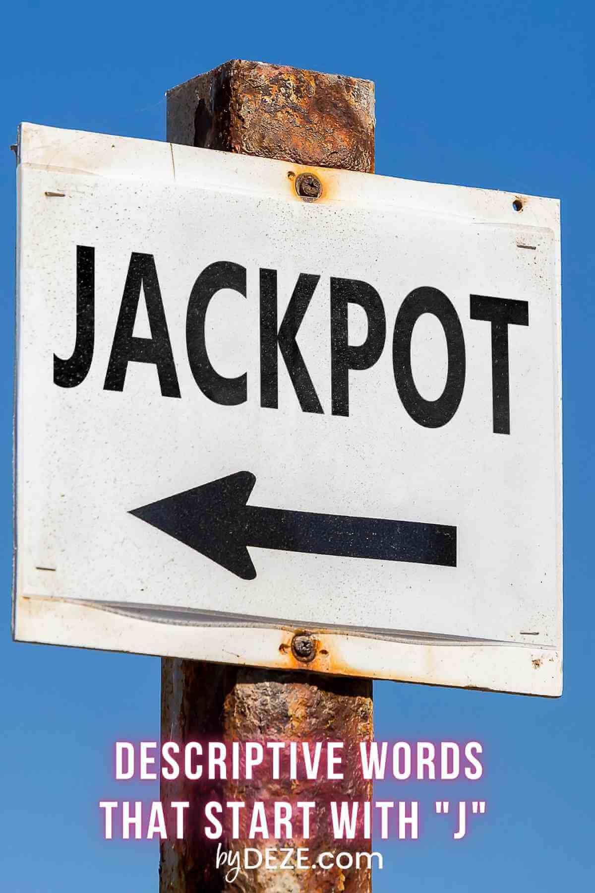 descriptive words that start with j