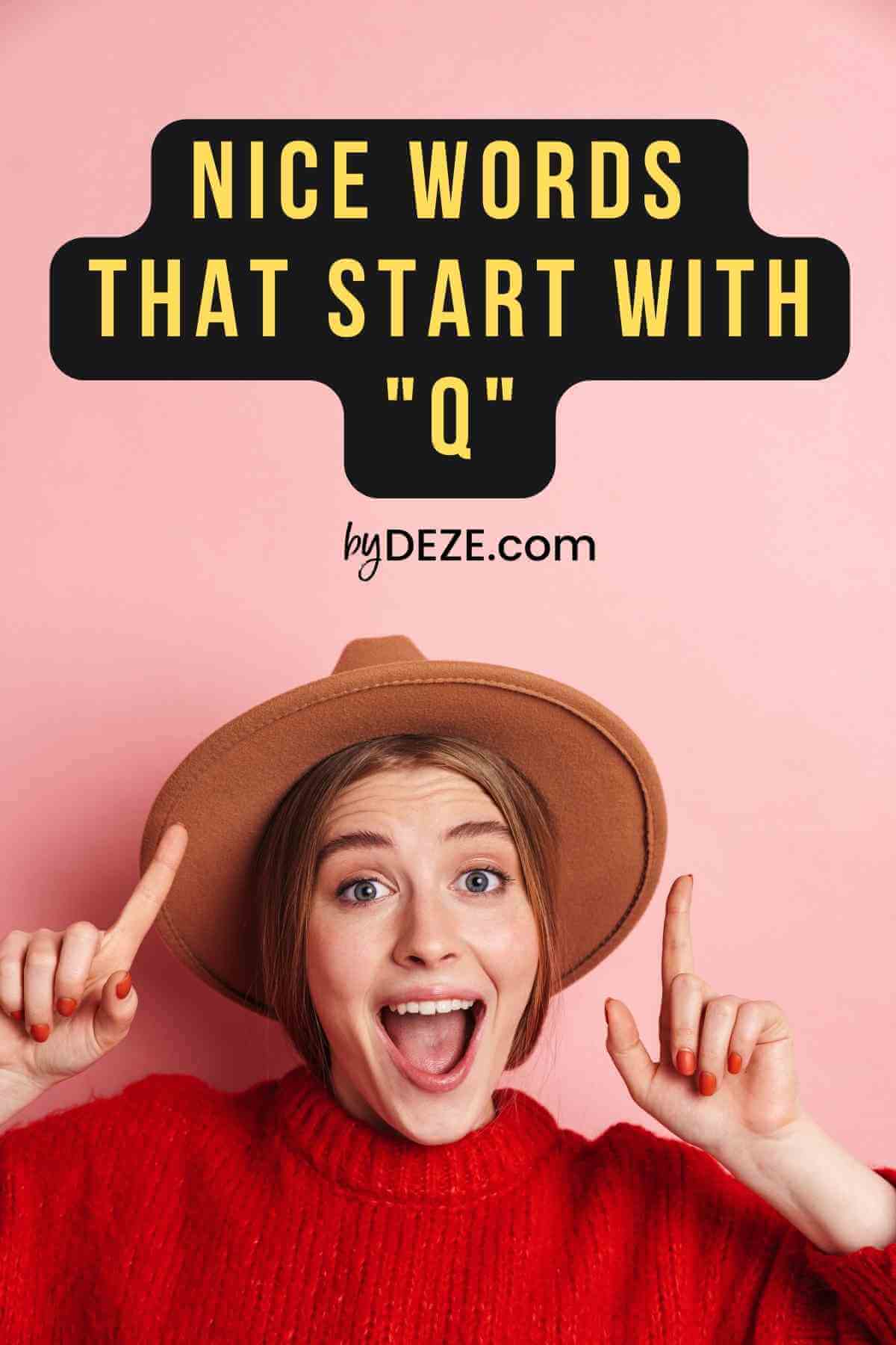 cool words that begin with q